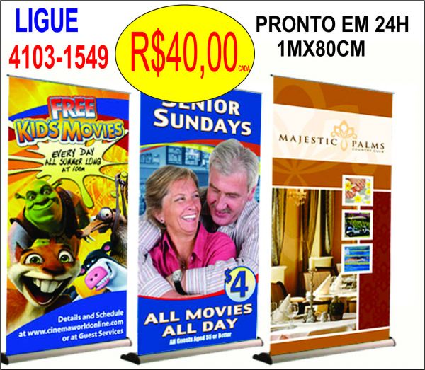 BANNERS EM LONA